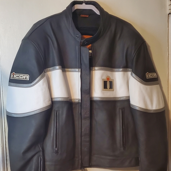 ICON Motorcycle Jacket - Picture 1 of 9
